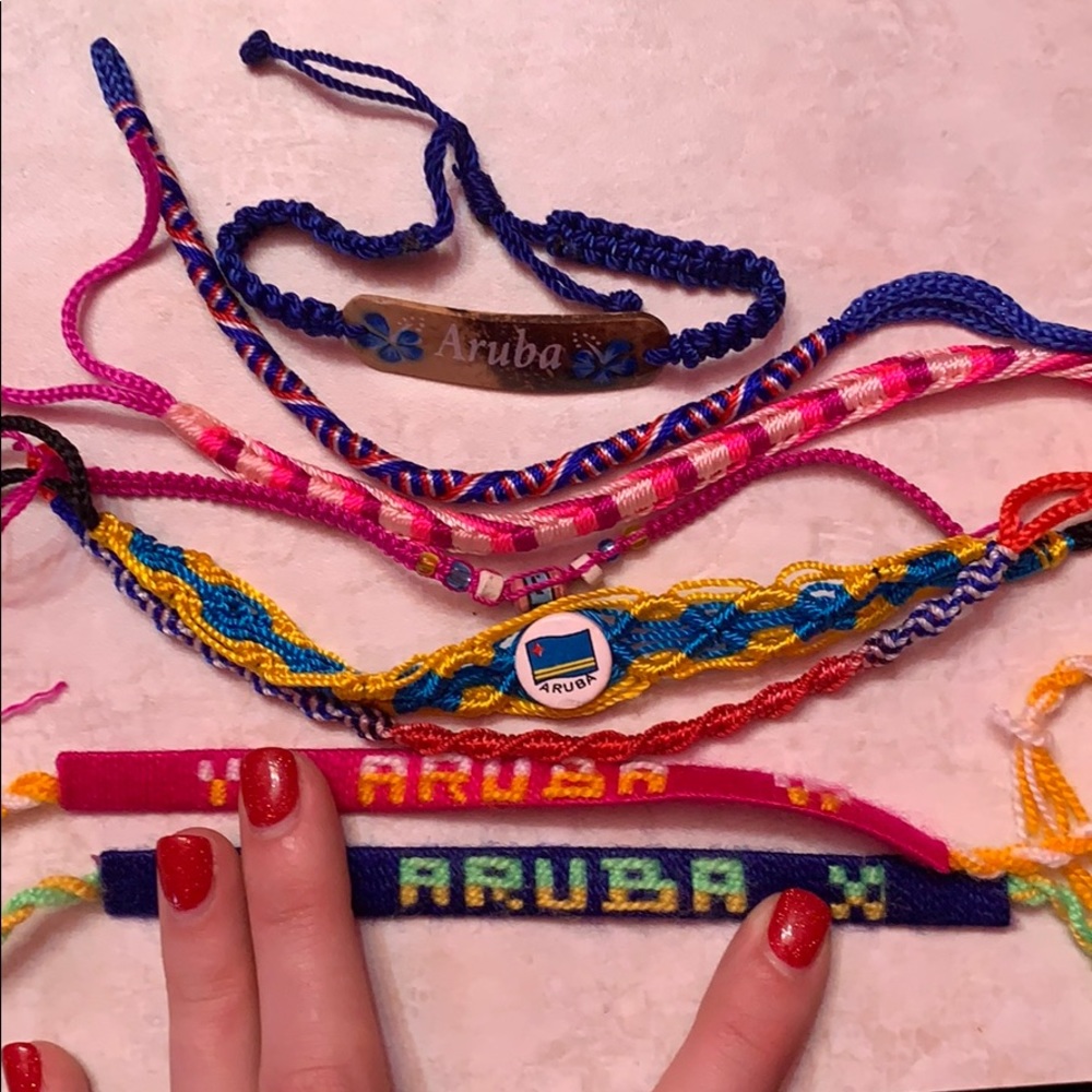 Bracelets from Aruba.